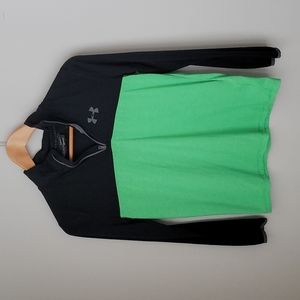 Boys Youth Large Under Armour Quarter Zip Pullover